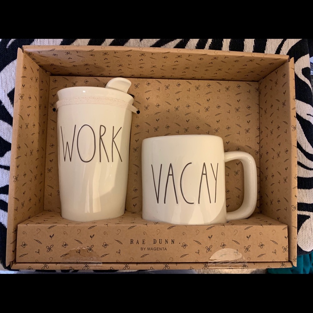 Rae Dunn mug and tumbler
